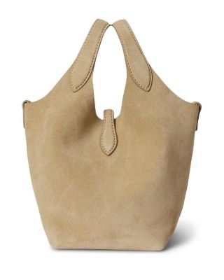 Polo Play Suede Small Tote & Crossbody