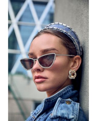 Brigitte Crystal Trim Headband