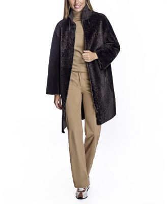  Shearling Lamb Walking Coat