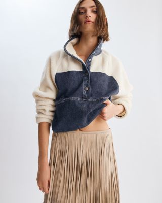 Miramar Fleece Denim Coat