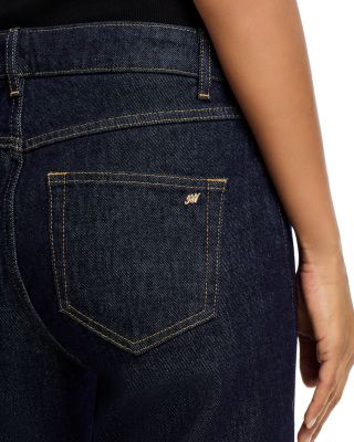 Stevie Straight Jeans in Indigo Noir