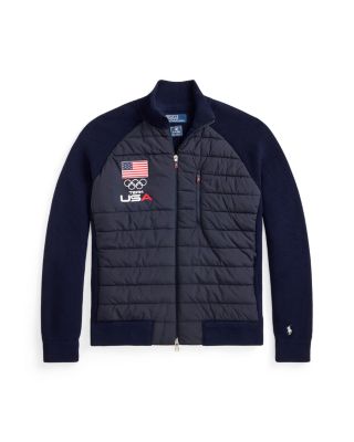 Team USA Hybrid Full Zip Sweater