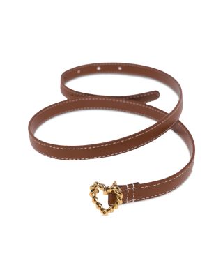 Women's Slim Heart Belt