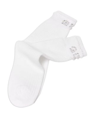 Pearl Pointelle Socks