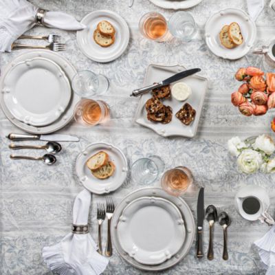 Berry & Thread Whitewash Flared Cocktail Plate