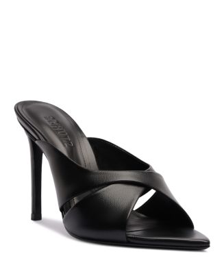 SCHUTZ Women's Maxine Leather Mule Sandals | Bloomingdale's Shoes