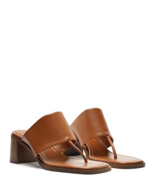 Women's Martha Leather Thong Sandals