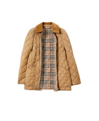 Quilted Nylon Barn Jacket