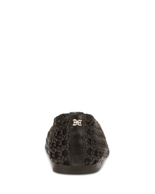 Women's Shira Woven Leather Ballet Flats