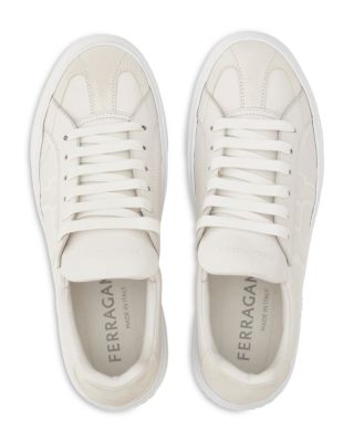 Men's Gancini Leather Sneakers