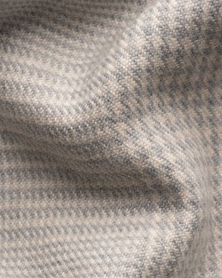 Check Merino Wool Scarf