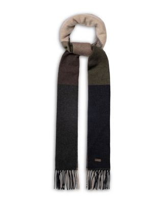Color Block Cashmere Scarf