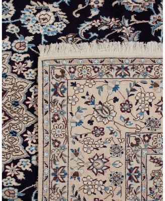 Bloomingdale's Persian Nain Area Rug 6' 5" x 10' 0"
