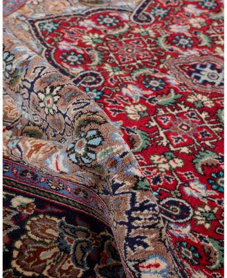 Bloomingdale's Persian Kashan Silk Area Rug 4' 5" x 7' 6"