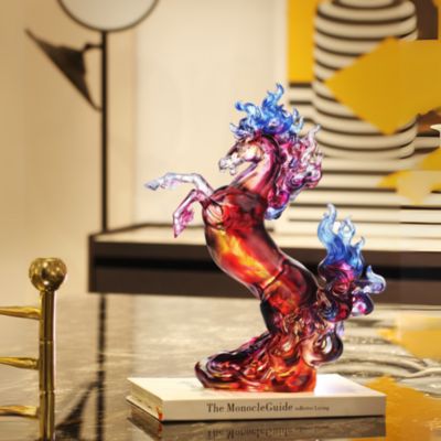 A Glorious Occasion Limited Edition Crystal Glass Sculpture