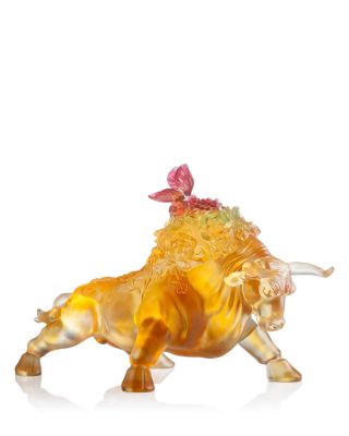 Step Into Prosperity Limited Edition Crystal Glass Sculpture