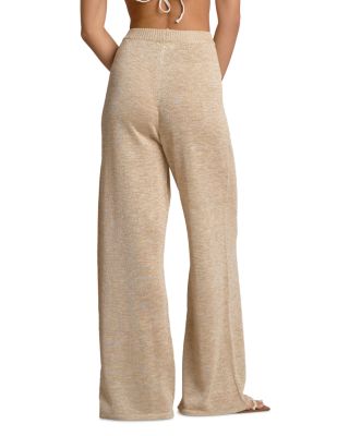 Drawstring Swim Cover-Up Pants