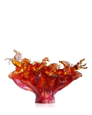 Blaze Limited Edition Crystal Glass Sculpture