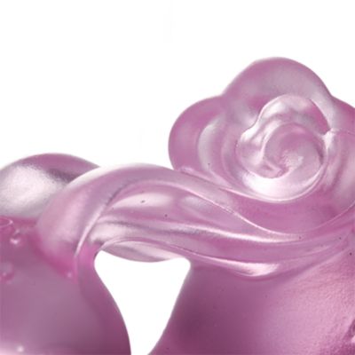 Ruyi's Twelve Blessings The Hop Hop Bunny Crystal Glass Sculpture