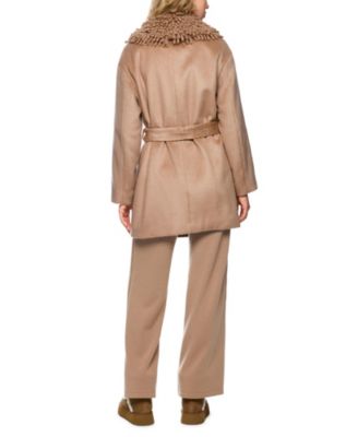 Coat with Statement Collar