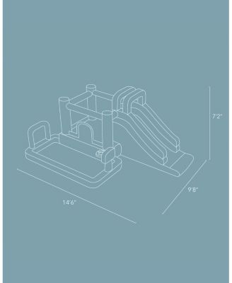 Unisex All-Star Bounce House - 3-8 Years Old