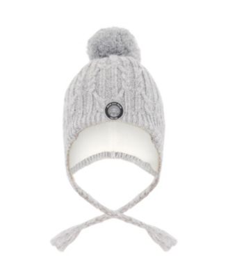  Unisex Lined Winter Hat with Pompom - Little Kid, Big Kid