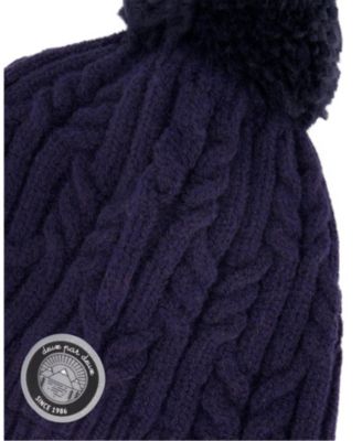  Unisex Lined Winter Hat with Pompom - Little Kid, Big Kid
