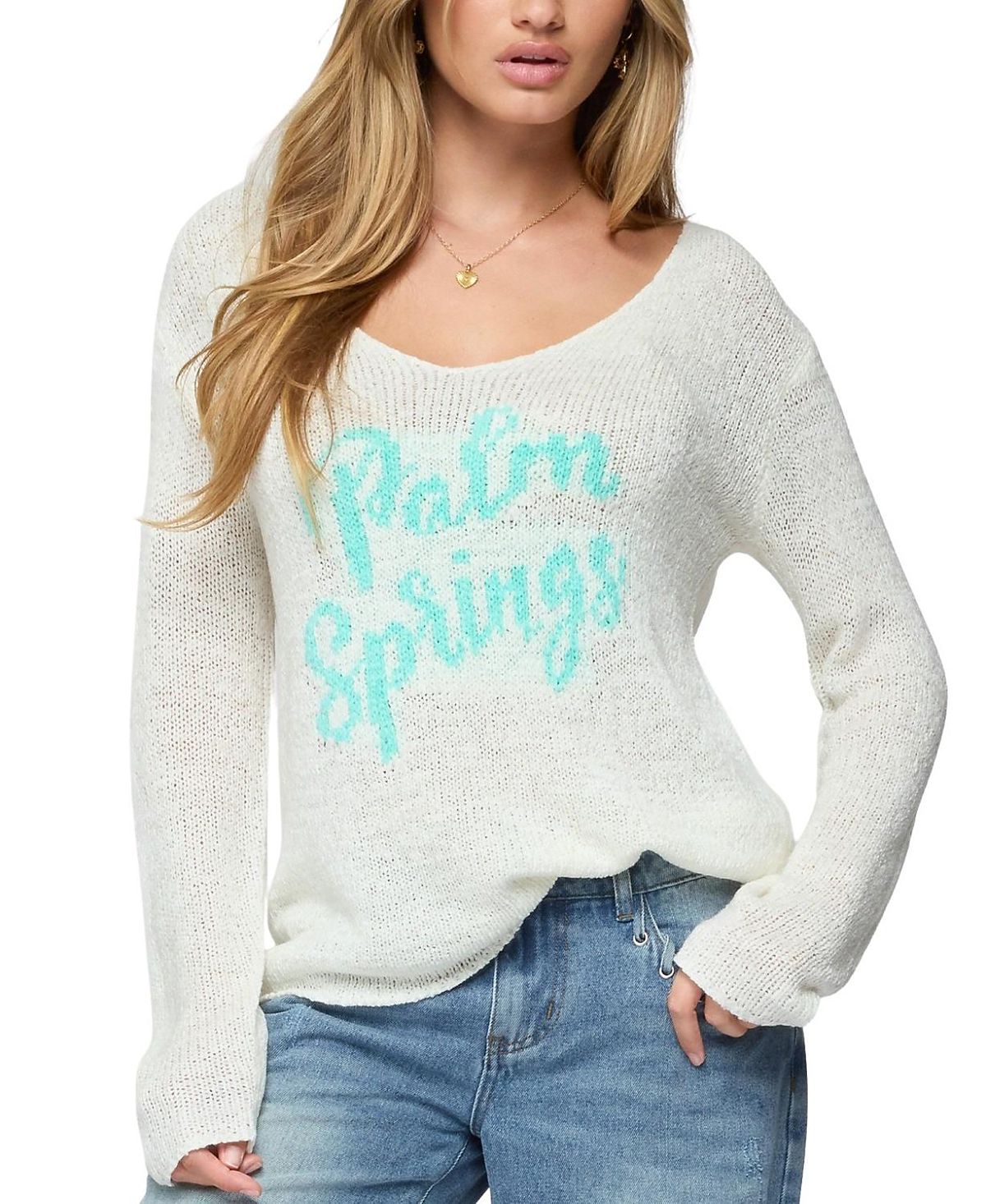 Edikted Palm Springs Light Knit Sweater