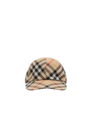 Unisex Check Baseball Cap