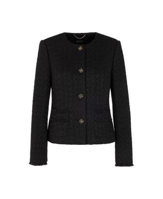 Shimmering Boucle Jacket