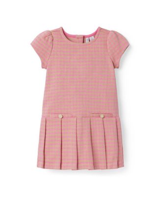 Girls' The Houndstooth Pleated Dress - Baby, Little Kid, Big Kid
