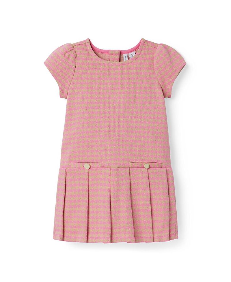 Janie and Jack Girls' The Houndstooth Pleated Dress - Baby, Little Kid, Big Kid