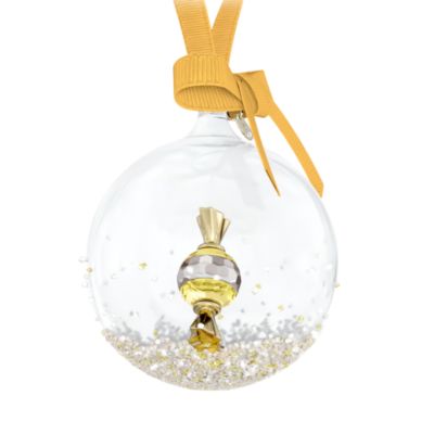Holiday Cheers dulcis Ball Ornament, Yellow