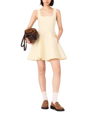 Mini Jacquard Skater Dress