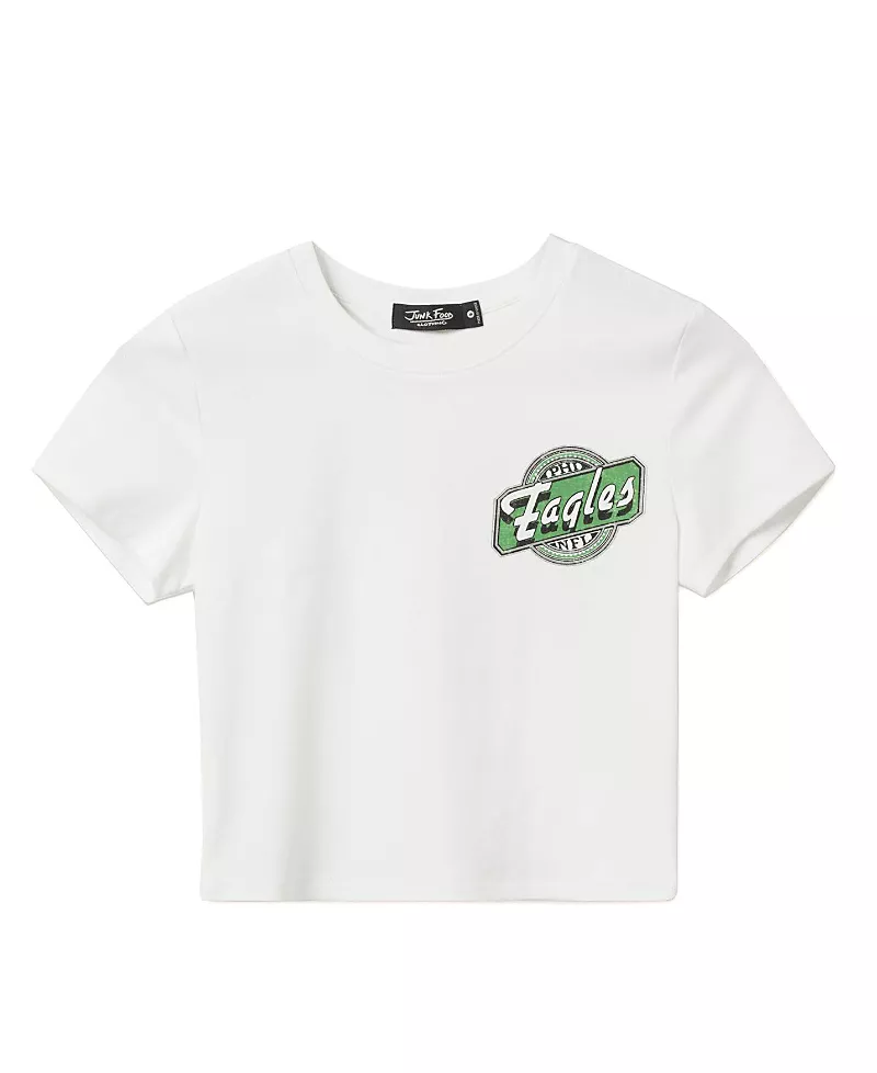 Junk Food Clothing Women's Nfl Philadelphia Eagles Cheers Baby Tee