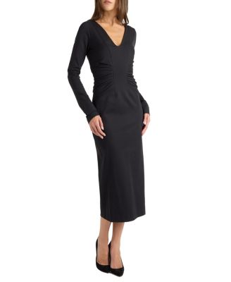 Willa Long Sleeve Midi Dress