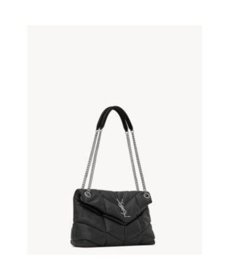 Puffer Small Convertible Shoulder Bag in Nappa Leather