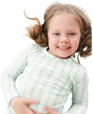  Girls' Mint Meadows Pajama Set - Baby, Little Kid