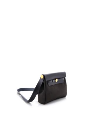 20 Herbag Zip Toile and Leather