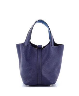 PM Eclat Picotin Lock Bag Clemence with Swift