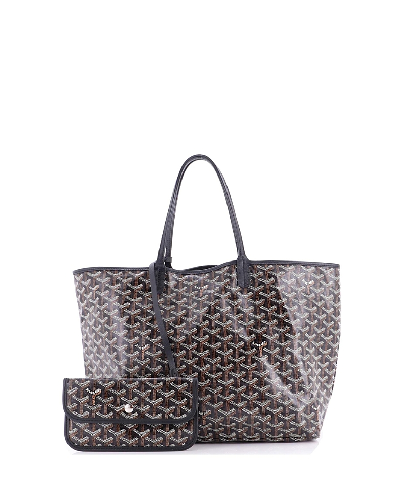 Pre-Owned Goyard Pm Saint Louis Tote Coated Canvas
