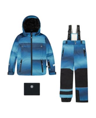  Boys' Two-Piece Gradient Teknik Snowsuit - Little Kid, Big Kid