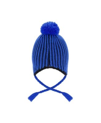 Boys' Winter Peruvian Knit Hat with Pompom- Little Kid, Big Kid