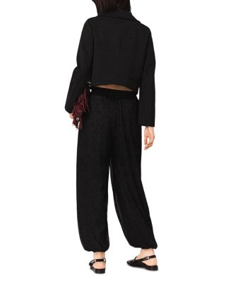 Metallic Harem Pants