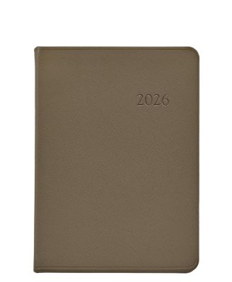 2026 Traditional Leather Weekly Notebook