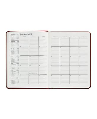  2026 Traditional Leather Desk Diary