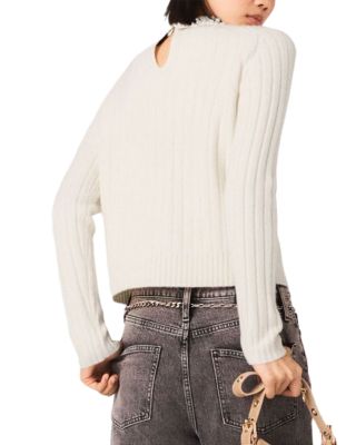 Ribbed Collared Sweater