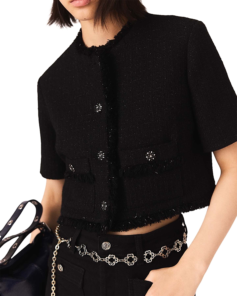 Maje Veimssa Tweed Jacket