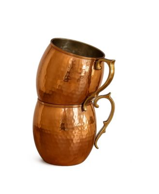  CMK Vintage Inspired Moscow Mule Mugs, Set of 2