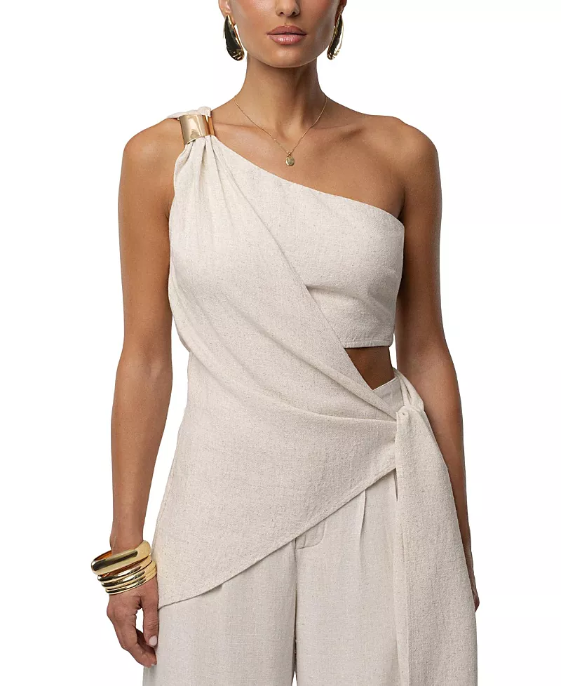 Jluxlabel Palmera One Shoulder Top